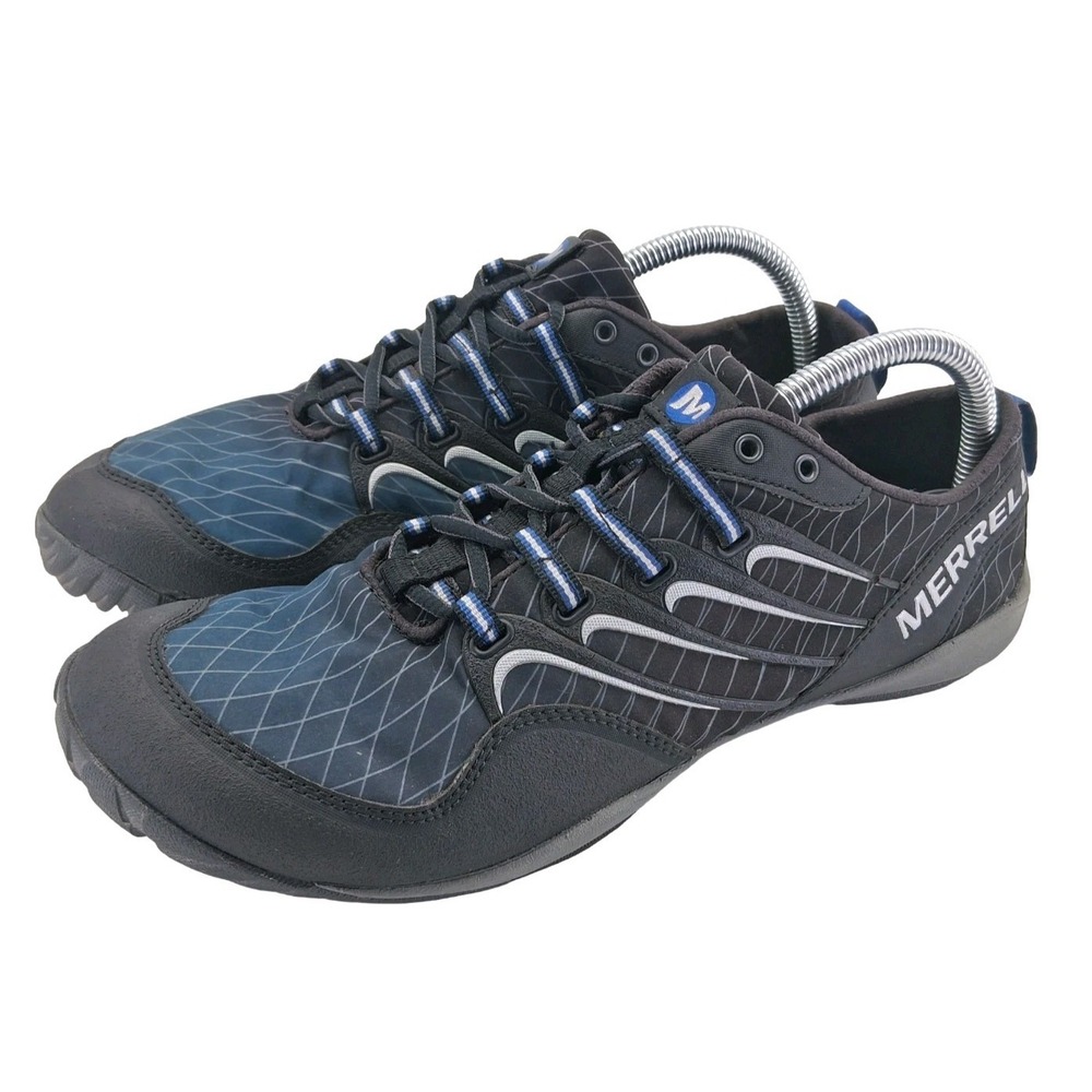 Merrell Sonic Glove Shoes Mens Size 9 Black Barefoot Vibram Running Athletic